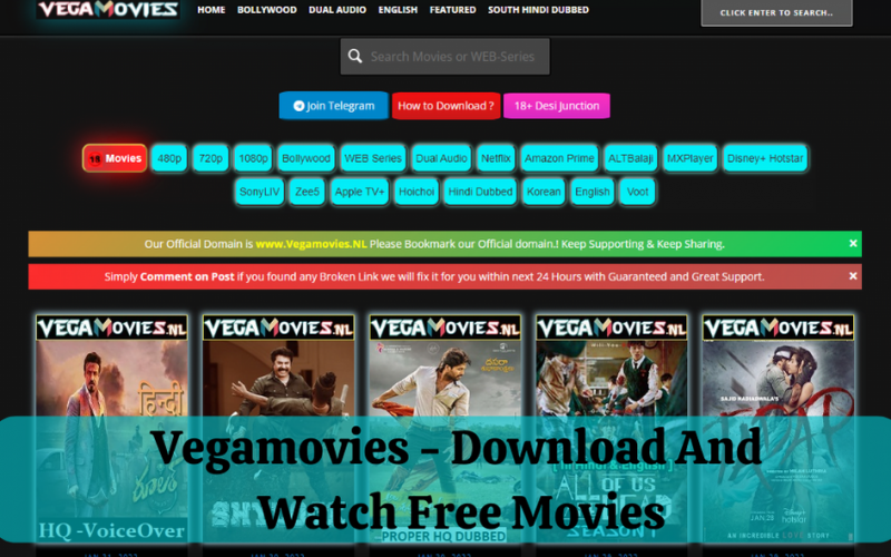 Vegamovies – Download And Watch Free Movies 2022
