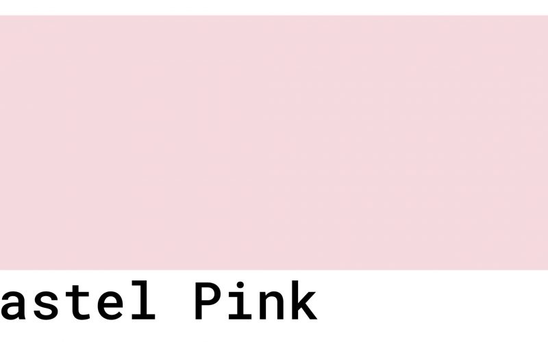 What is Pastel Pink Color?