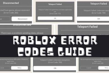 Some Common Roblox Error Code | Everything You Need to Know