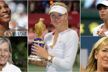 Top 6 Women Tennis Players of All Time